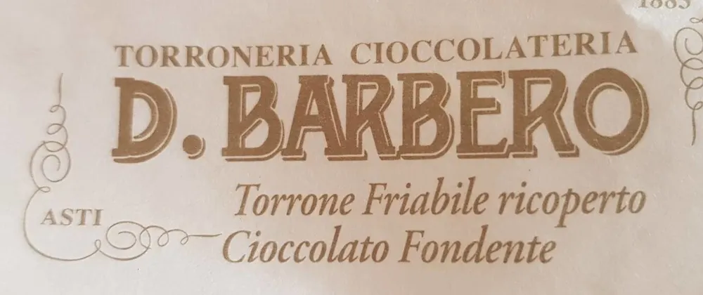 Torrone friabile ricoperto di cioccolato fondente