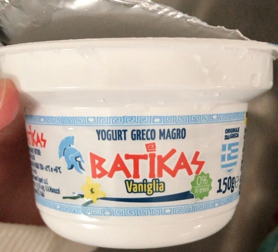 Yogurt greco magro alla vaniglia