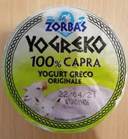 Yogurt capra greco