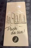 Tablette de chocolat johann dubois
