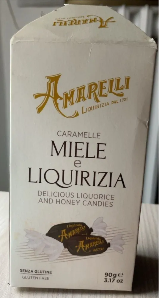 Caramelle miele e liquirizia