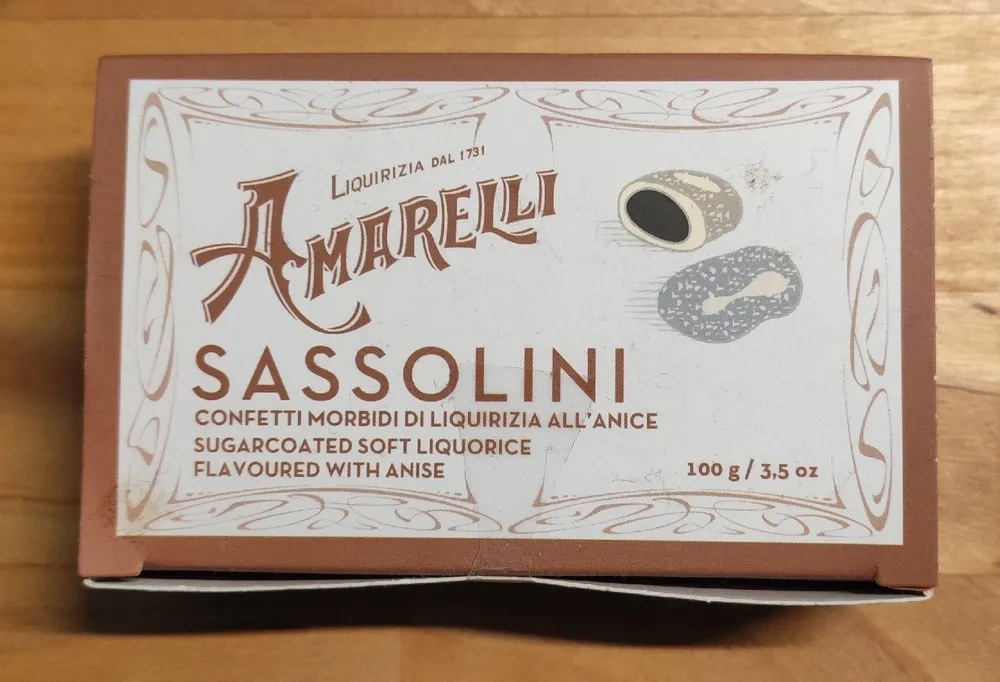 Sassolini - Confetti morbidi di liquirizia all'anice