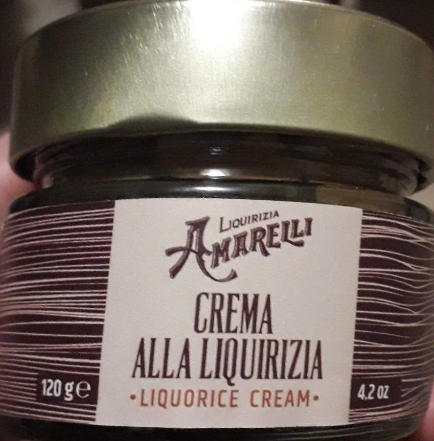 Crema alla liquirizia