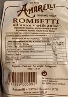 Rombetti all’anice