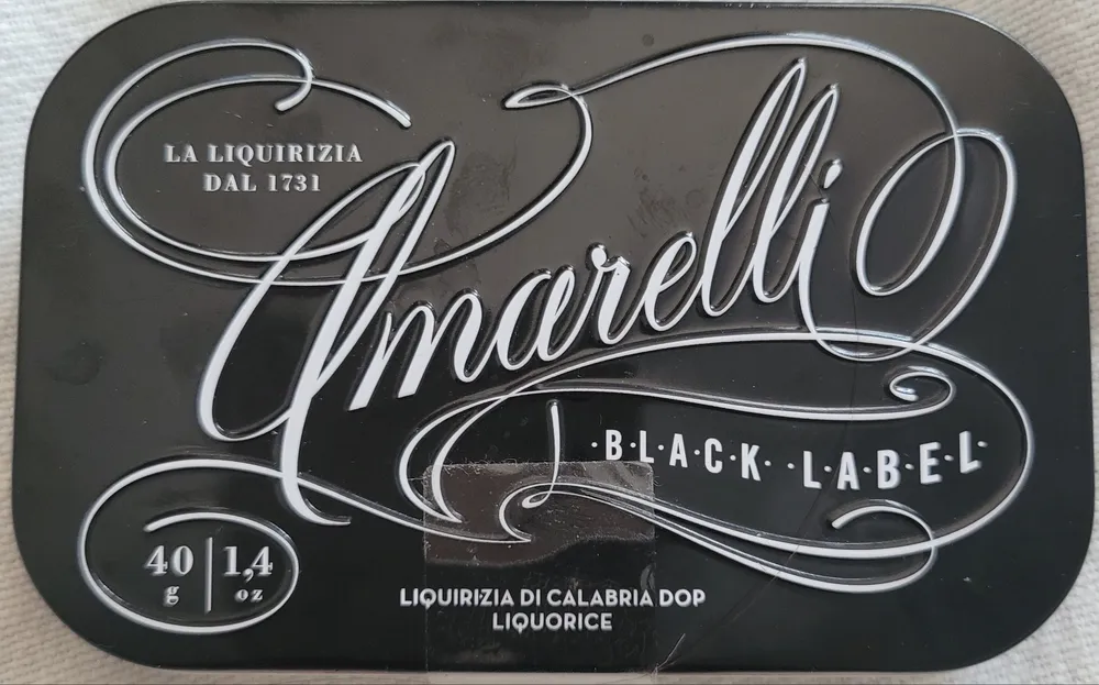 Amarelli Black Label 40 GR.