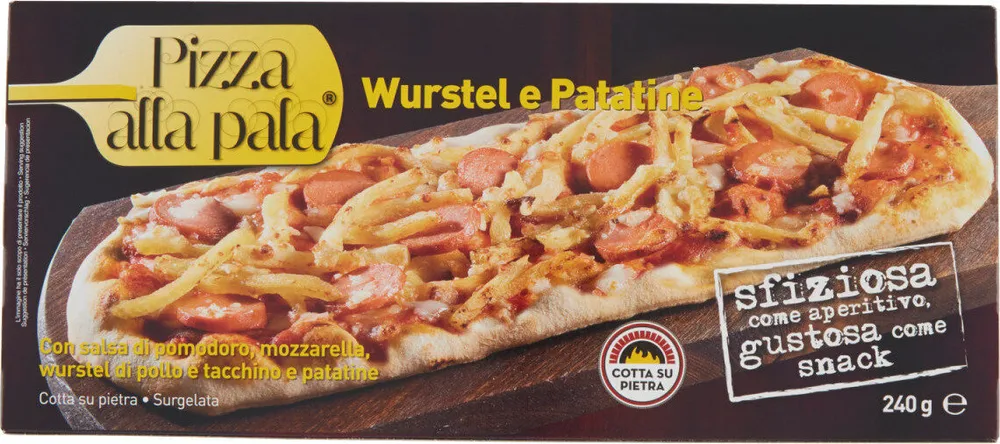 Wurstel e patatine surgelata