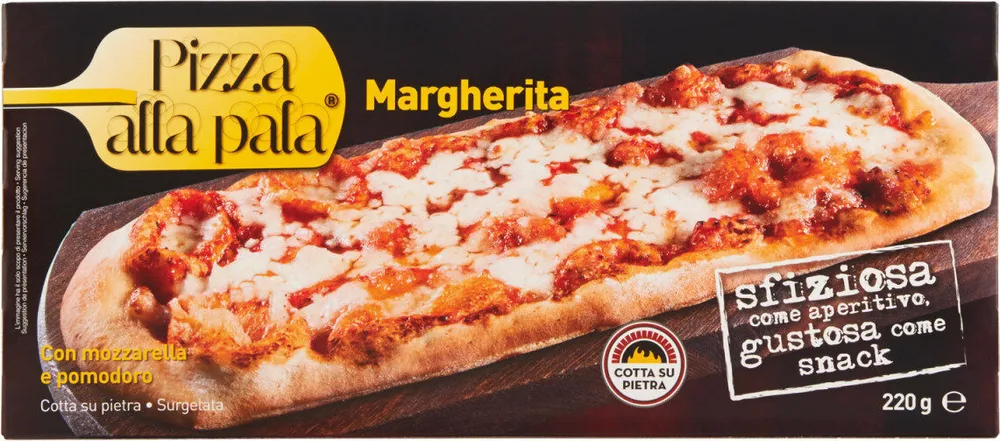 Pizza alla pala Margherita