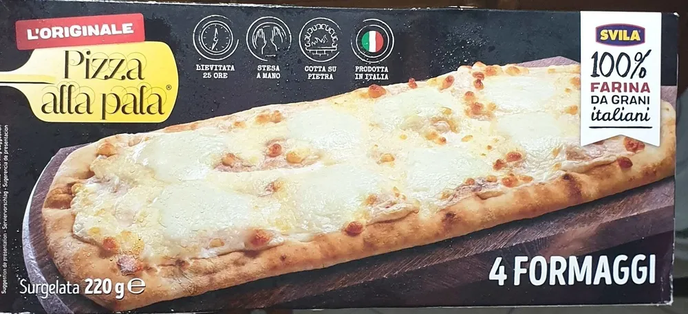 Pizza alla Pala 4 Formaggi