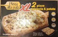 2 pizze salsiccia & patate