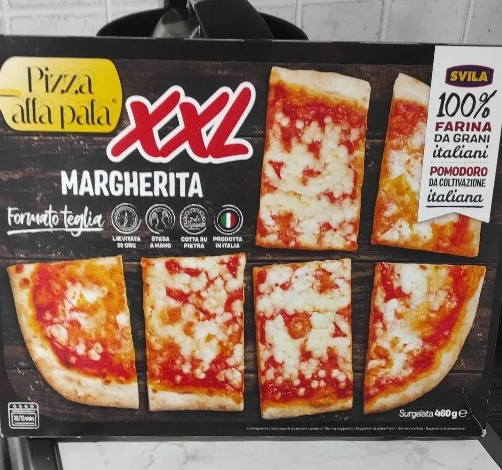 Pizza alla pala sugelata