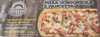 Pizza gorgonzola e pancetta