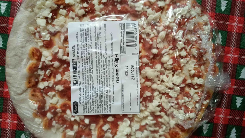 Pizza Margherita surgelata