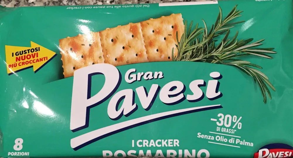 Gran Pavesi Crackers Rosmary 280G