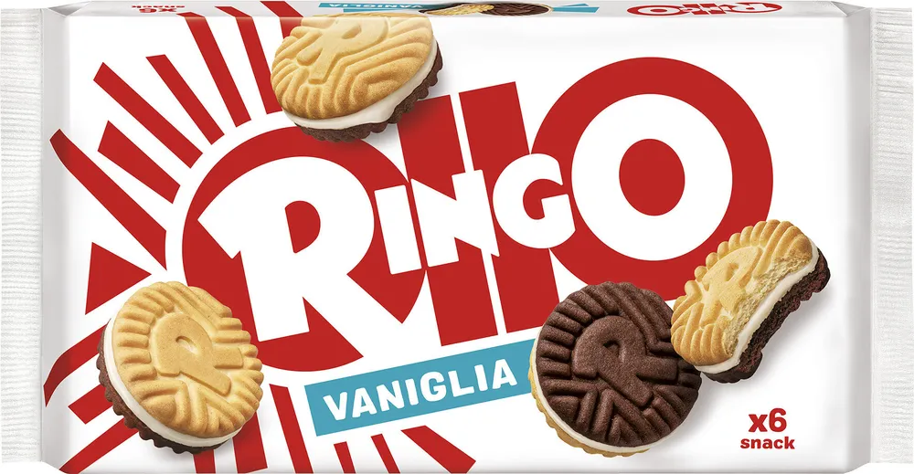 Ringo vaniglia famiglia pavesi 330g