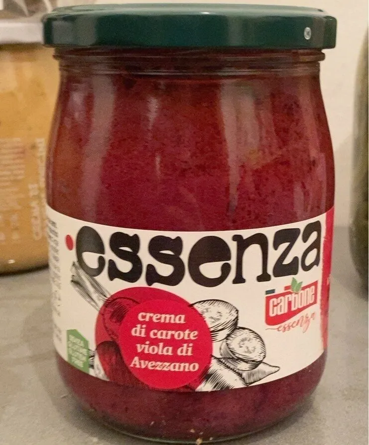 Crema di carote viola