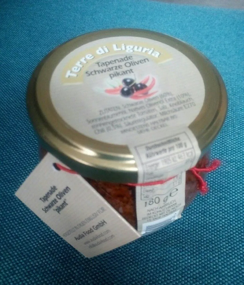 Tapenade Schwarze Oliven "pikant"