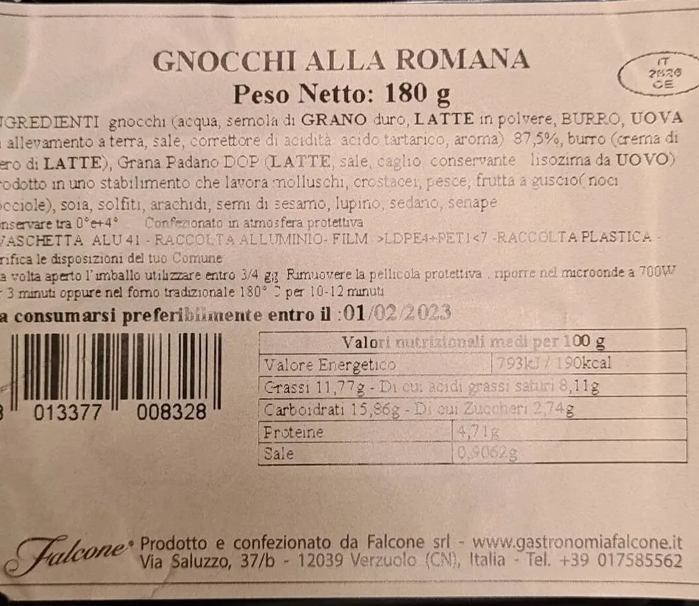Gnocchi alla romana