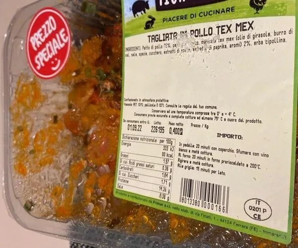 Tagliata di pollo tex med