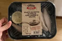 Filetti di pollo con limone e salvia