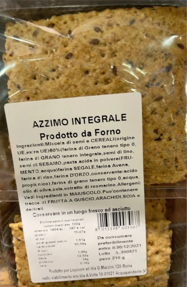 Azzimo integrale