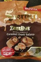 Zanzibar gianduia ricoperto caramel dorè salato