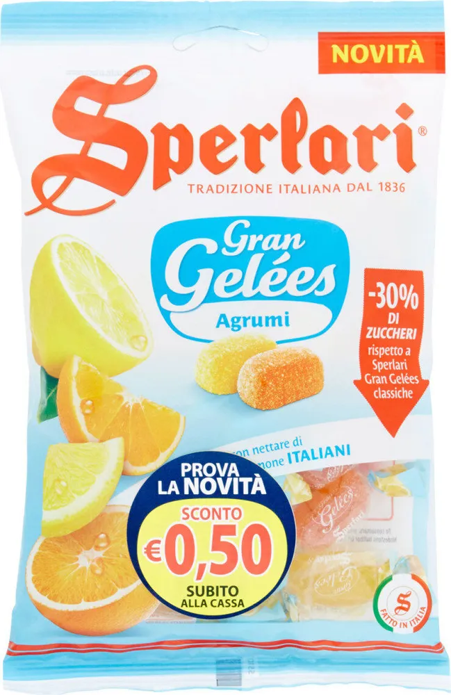 Gran gelées di zuccheri agrumi