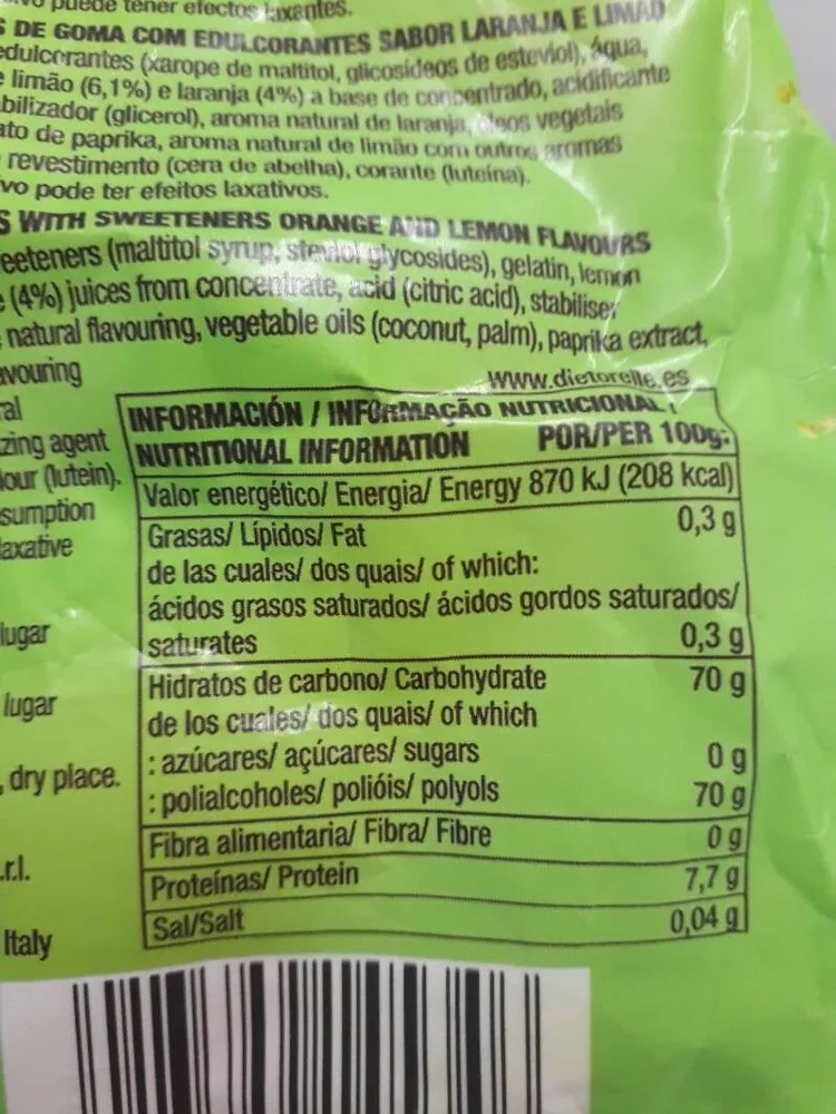 Morbide Arancia & Limone 70G