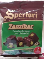 Zanzibar - cioccolato fondente con pistacchi