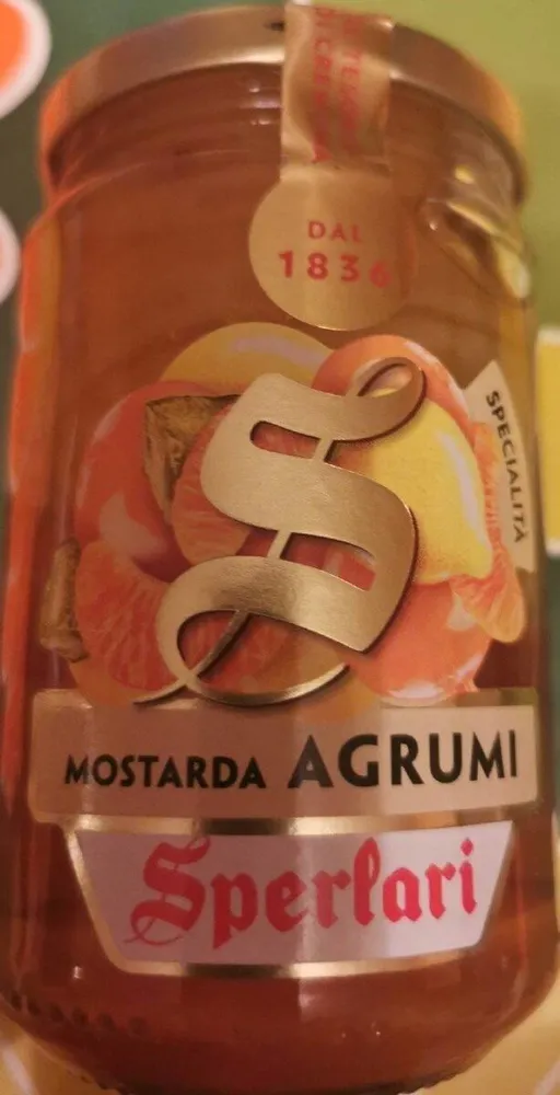 mostarda agrumi