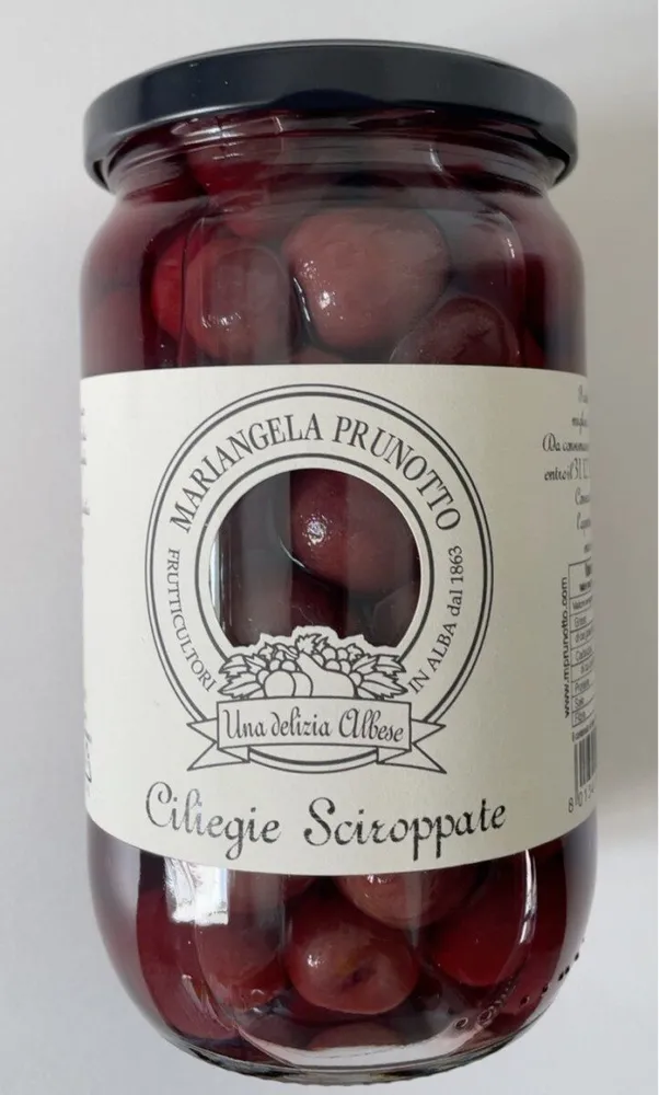 Ciliegie sciroppate