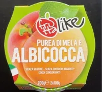 Purea di mela e albicocca
