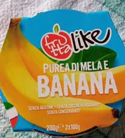 Purea di mela e banana