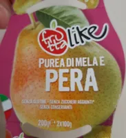 purea di mela e pera
