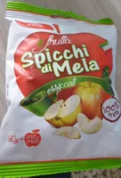Spicchi di mela essicati