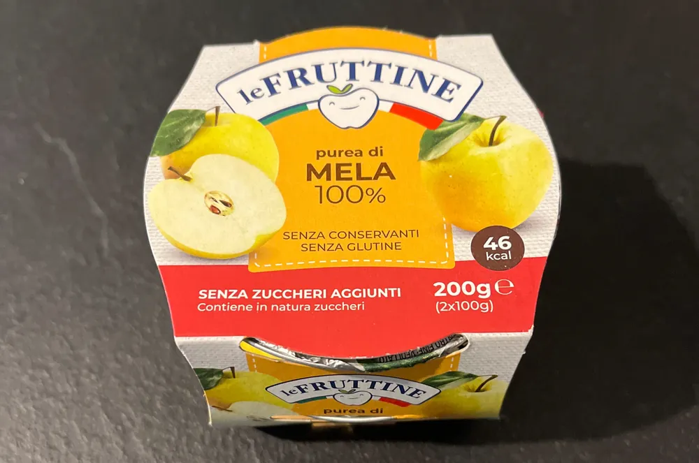 Purea di mela 100%