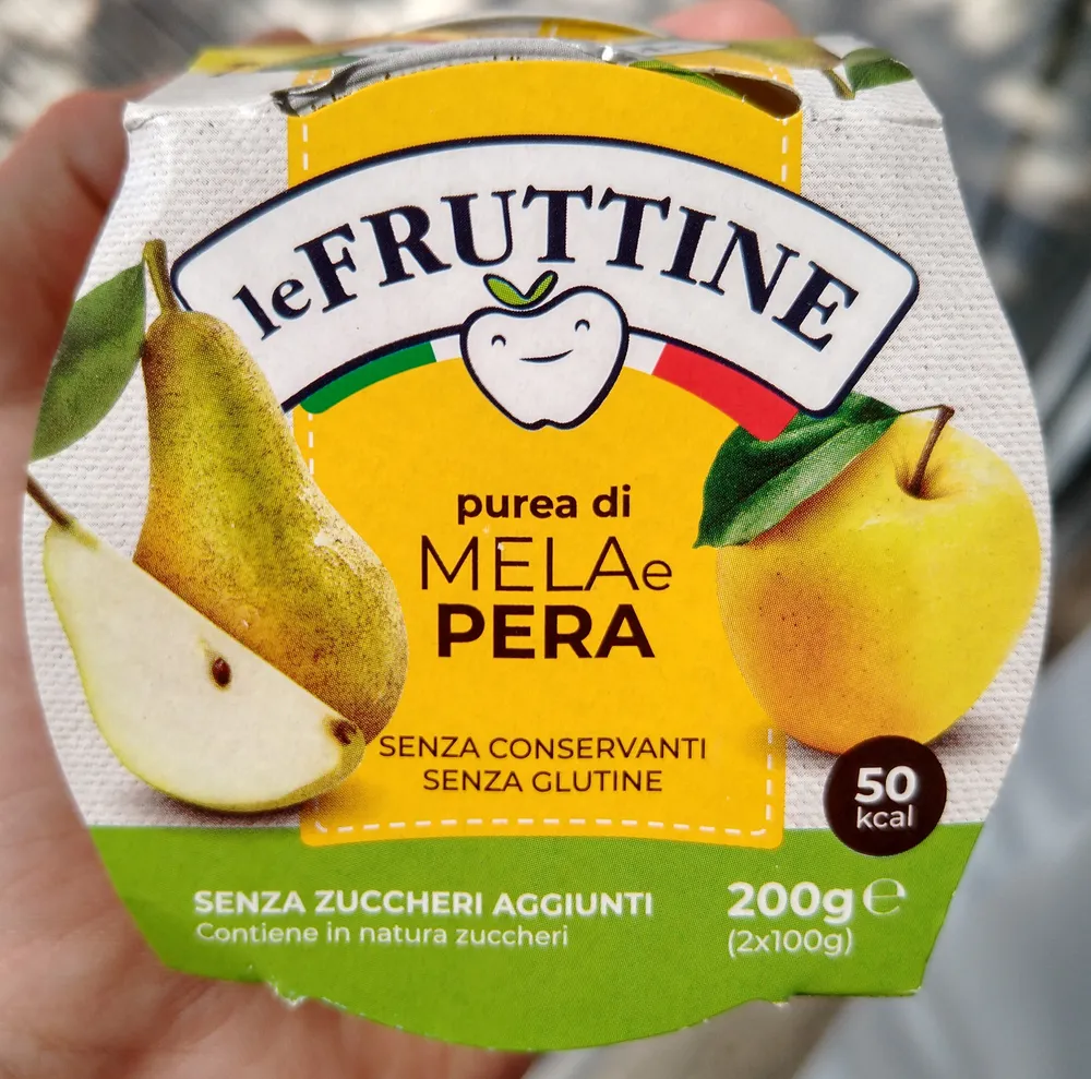 Purea di Mela e Pera