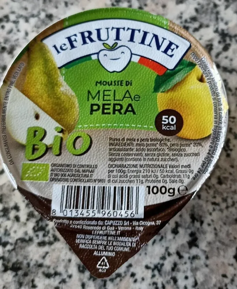 Mousse Mela e Pera