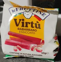 Virtù rabarbaro essiccato