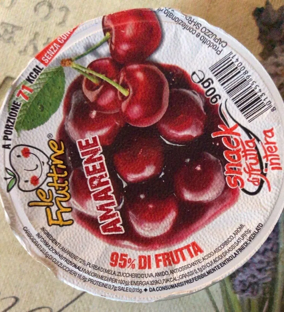 Le fruttine (amarene)