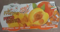 Le fruttine pesca uvetta