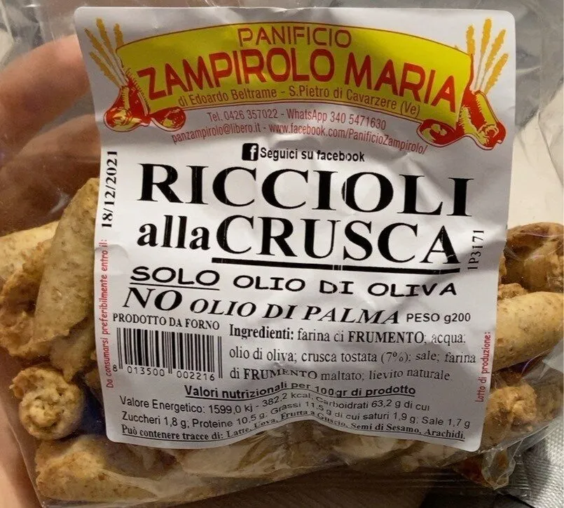 Riccioli alla crusca