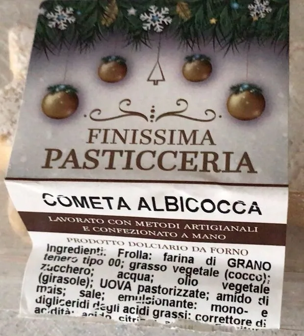 Biscotti cometa albicocca