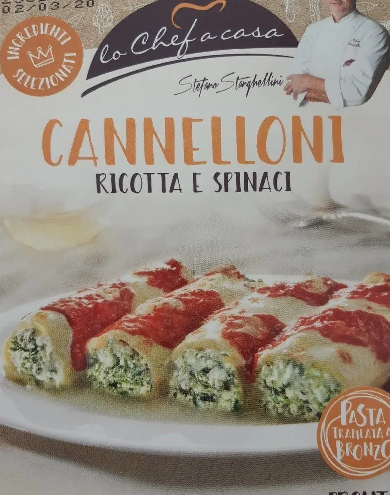Cannelloni Épinards et Ricotta