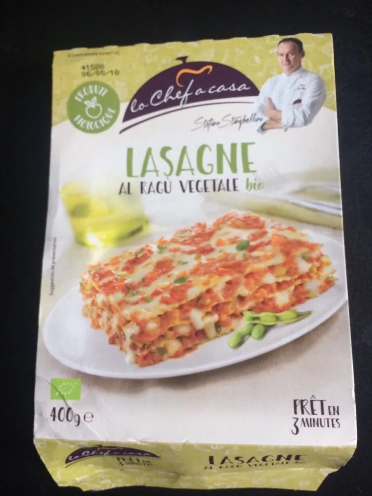 Lasagne al ragù vegetale