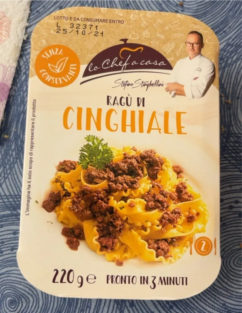 Ragu di cinghiale