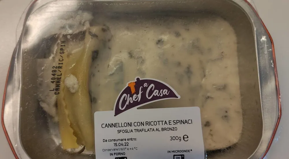 Cannelloni ricotta e spinaci