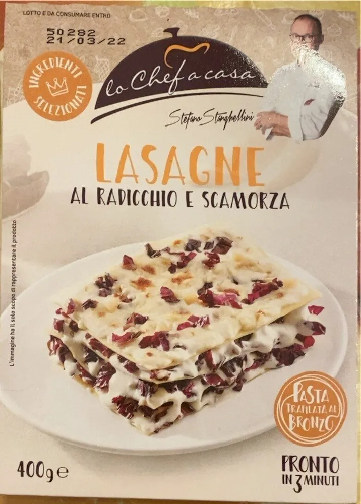 LASAGNA AL RADICCHIO E SCAMORZA