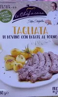Tagliata bovino e patate