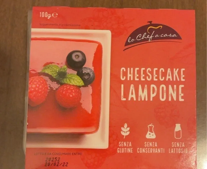 Cheesecake Lampone