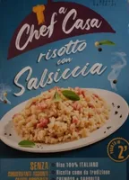 Risotto con salsiccia